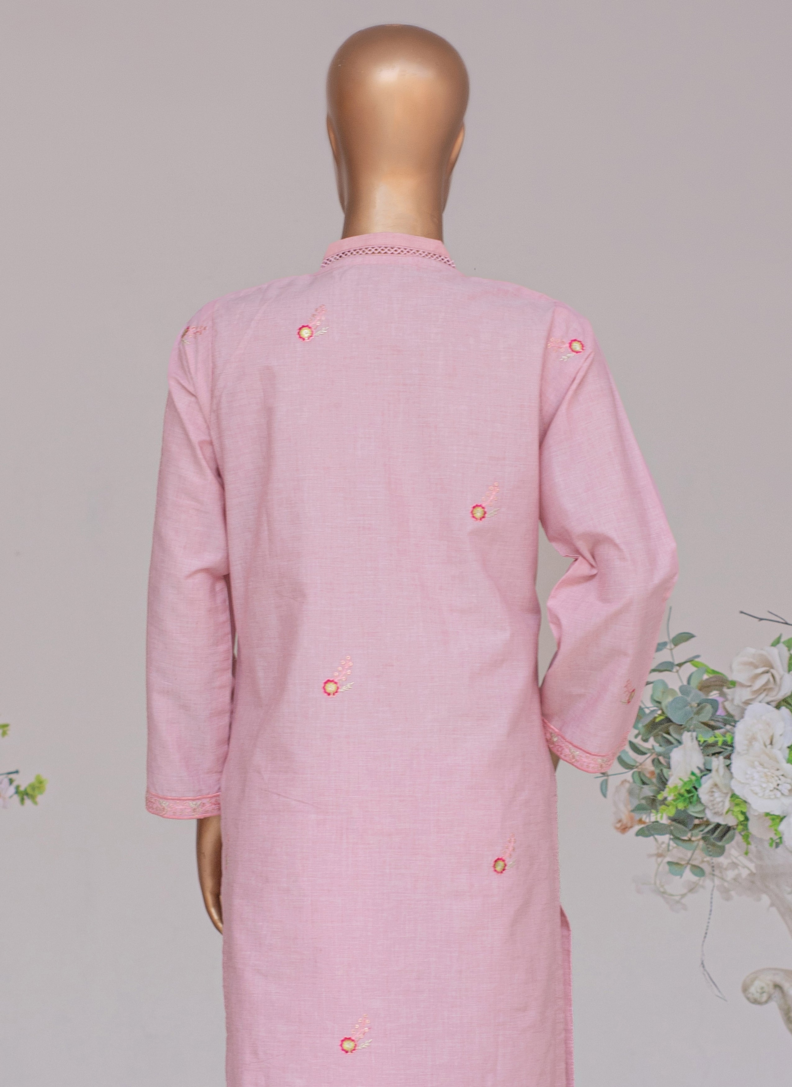 Embroidered Shamry 2-Piece Co-Ords Set