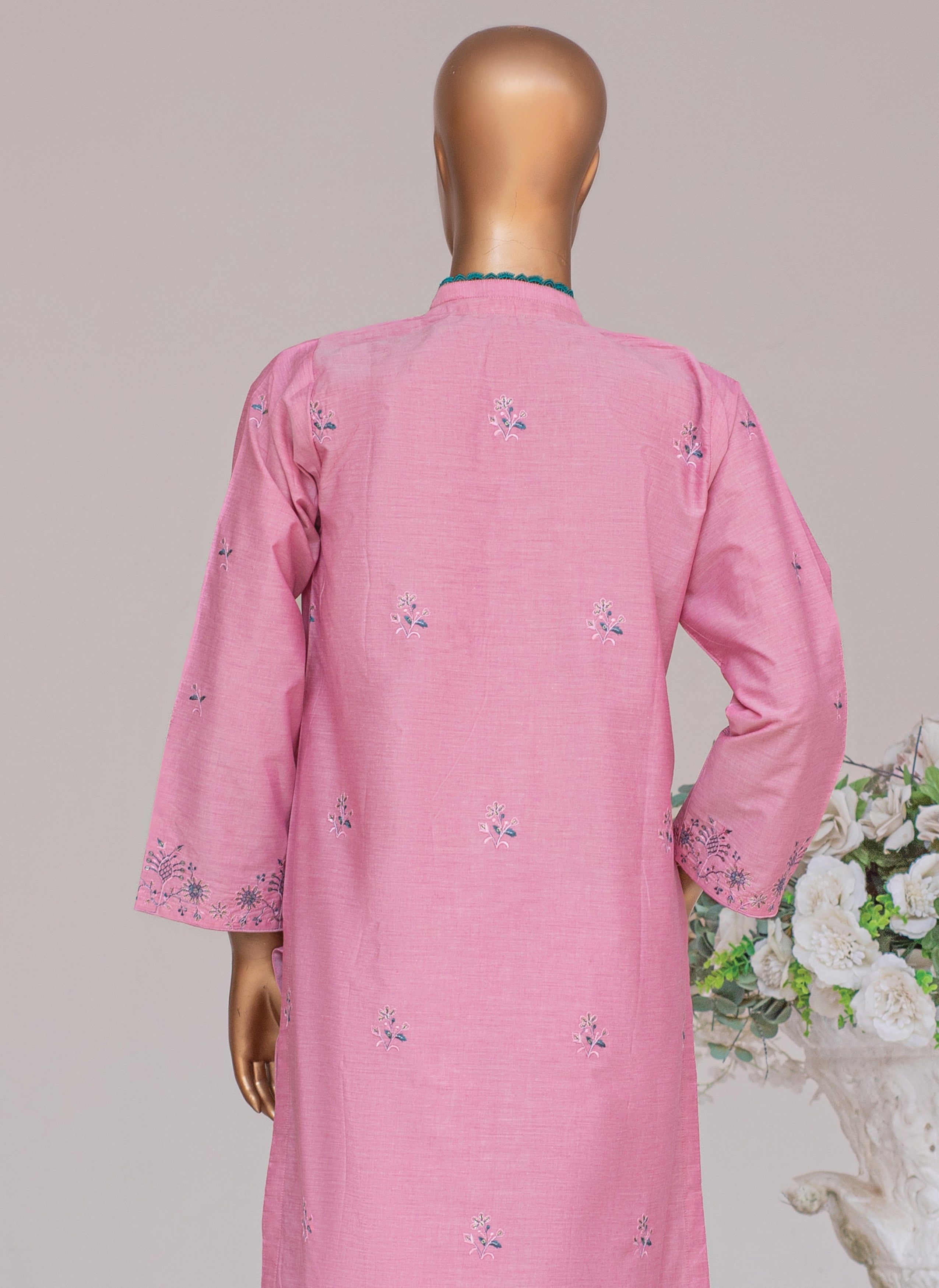 Embroidered Shamry 2-Piece Co-Ords Set