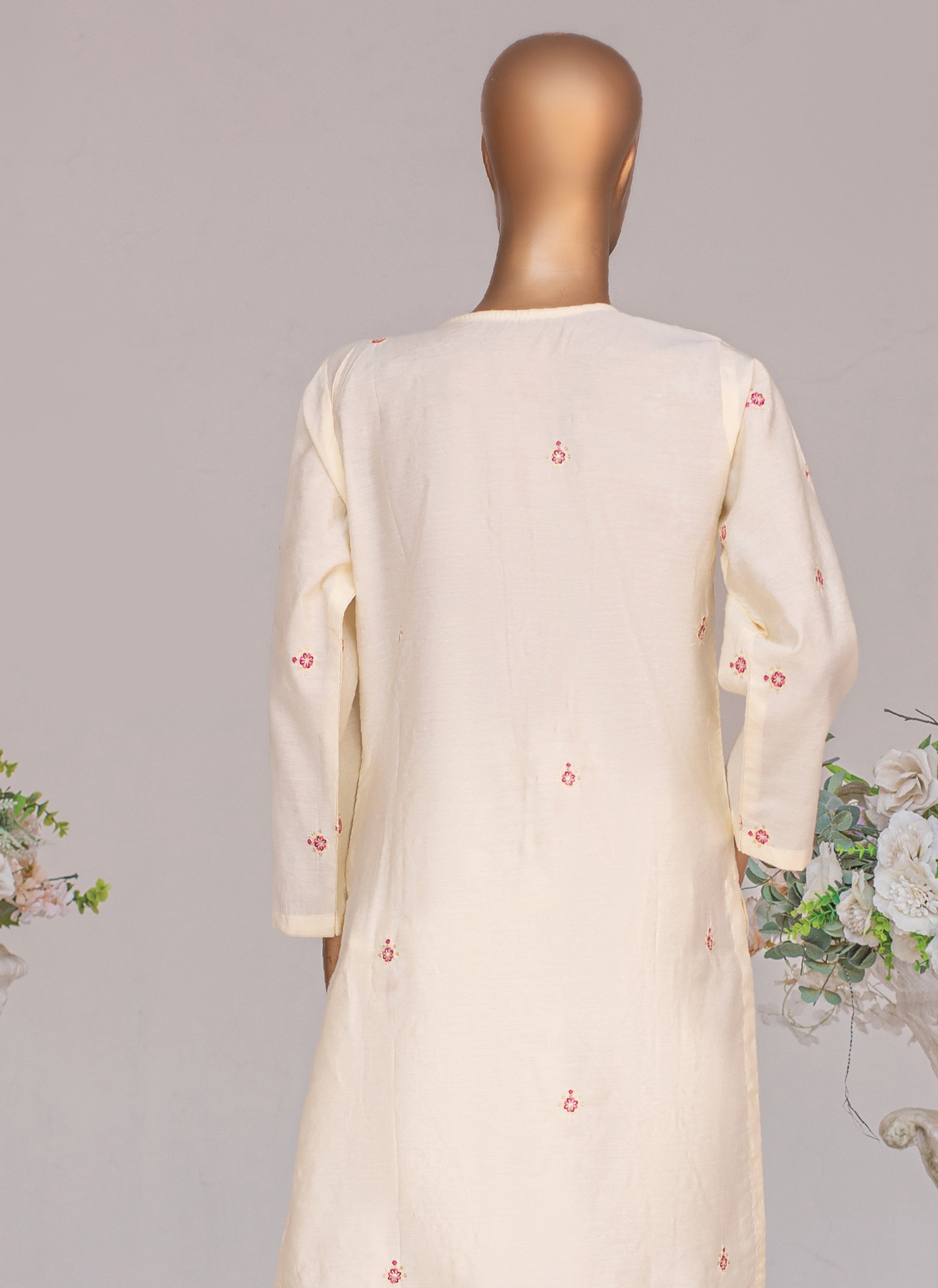 Embroidered Shamry 2-Piece Co-Ords Set