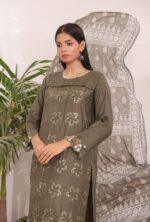 Luxury Embroidered Chicken Kari 3-Piece