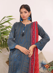 Luxury Embroidered Chicken Kari 3-Piece