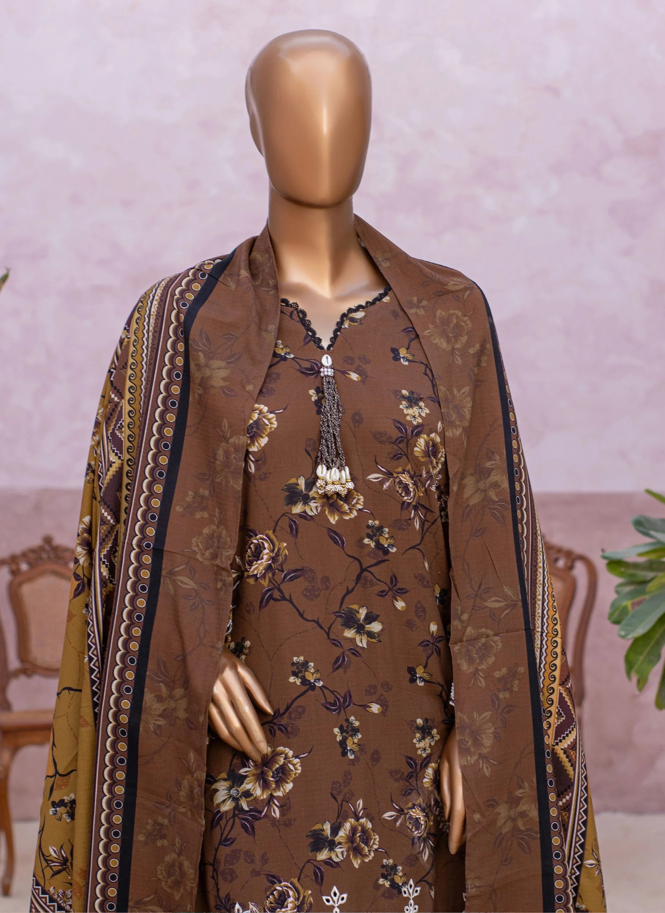 Fabric Linen With Linen Dopata