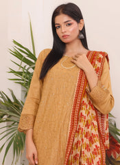 Luxury Embroidered Chicken Kari 3-Piece