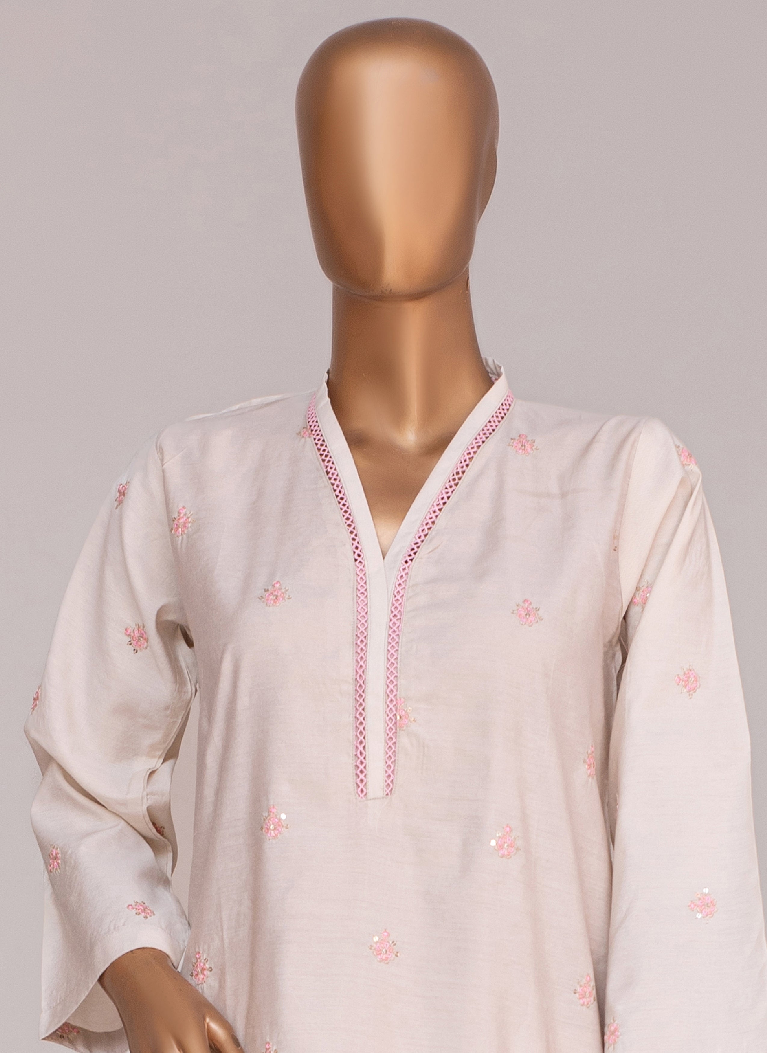 Embroidered Shamry 2-Piece Co-Ords Set