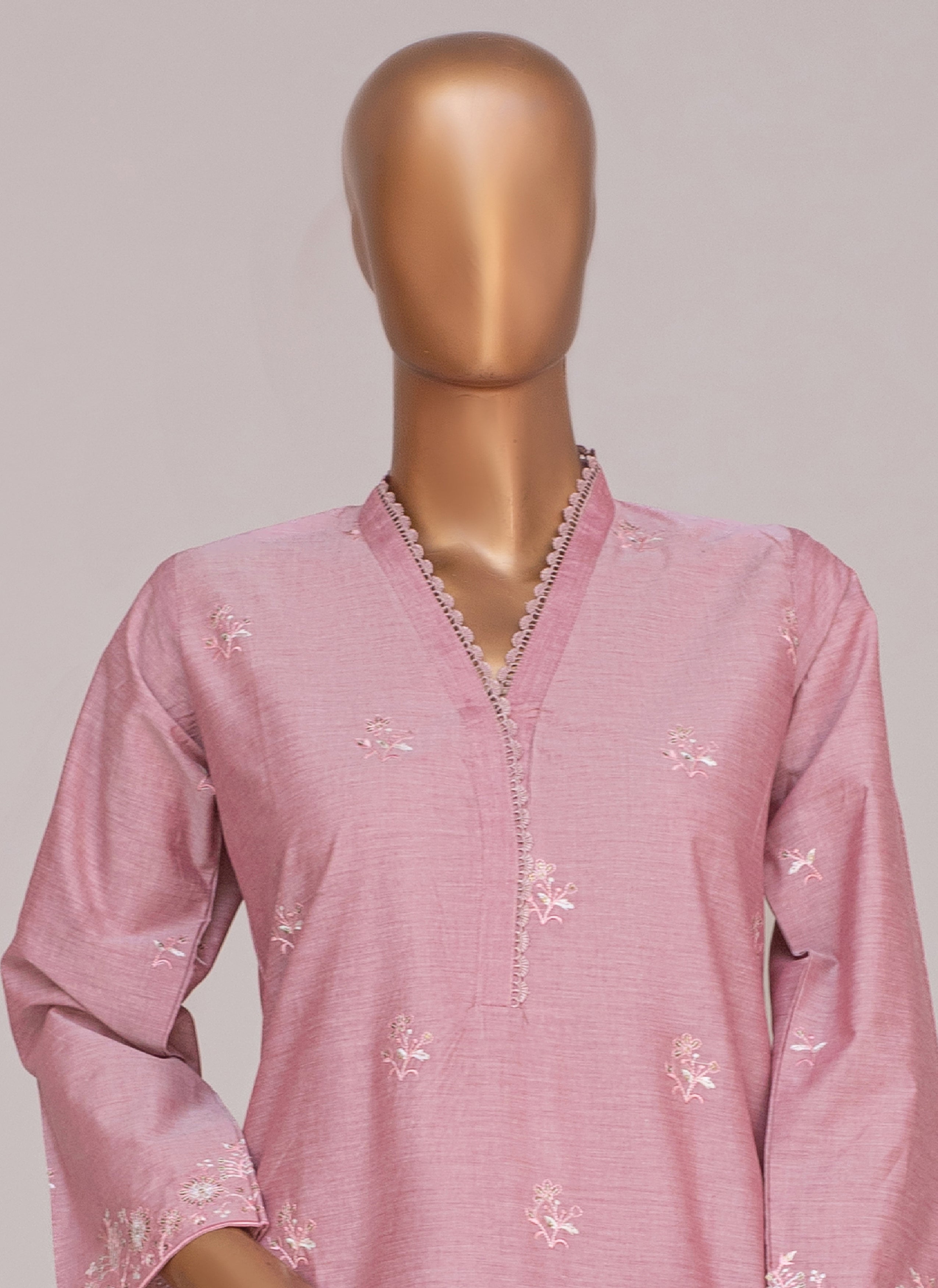 Embroidered Shamry 2-Piece Co-Ords Set