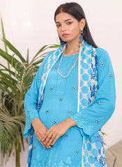 Luxury Embroidered Chicken Kari 3-Piece
